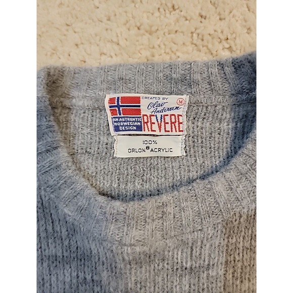Vintage Revere Sweater By Olav Andersen Womens Size Med Ski, Retro - Picture 4 of 7